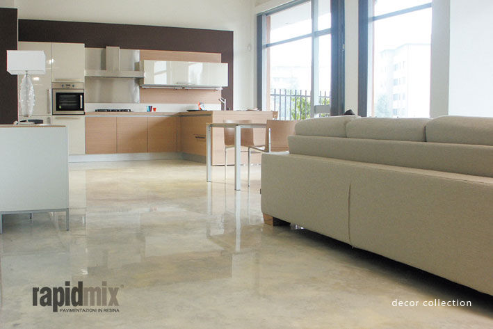 Decor Collection υγρό γυαλί δαπέδου εσωτερικού