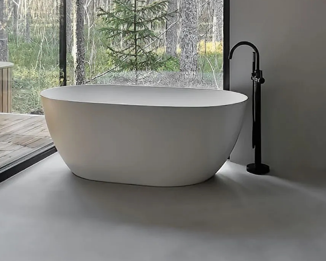Miicrocement in bathroom