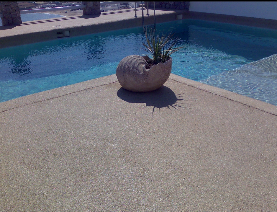 Stone Carpet by the Pool